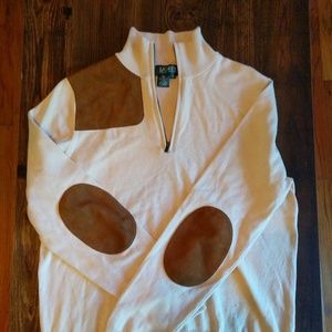 Ralph Lauren Elbow Patch Sweater Pullover XL